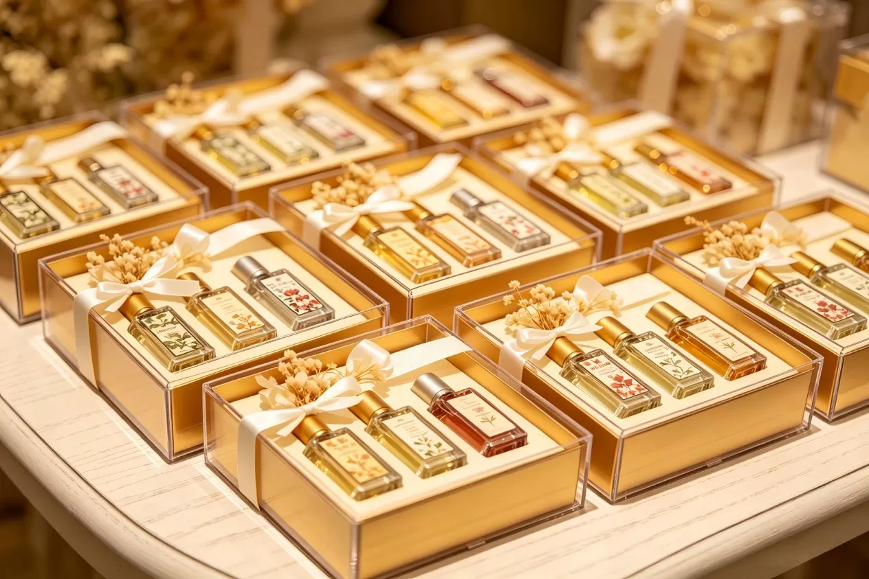 Inspired perfume oil advantage display